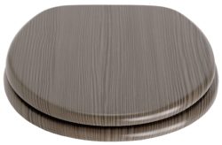 Collection - Wood Veneer - Toilet Seat - Grey
